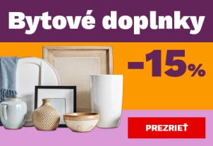 15 % na bytové doplňky 16-17-9-2026