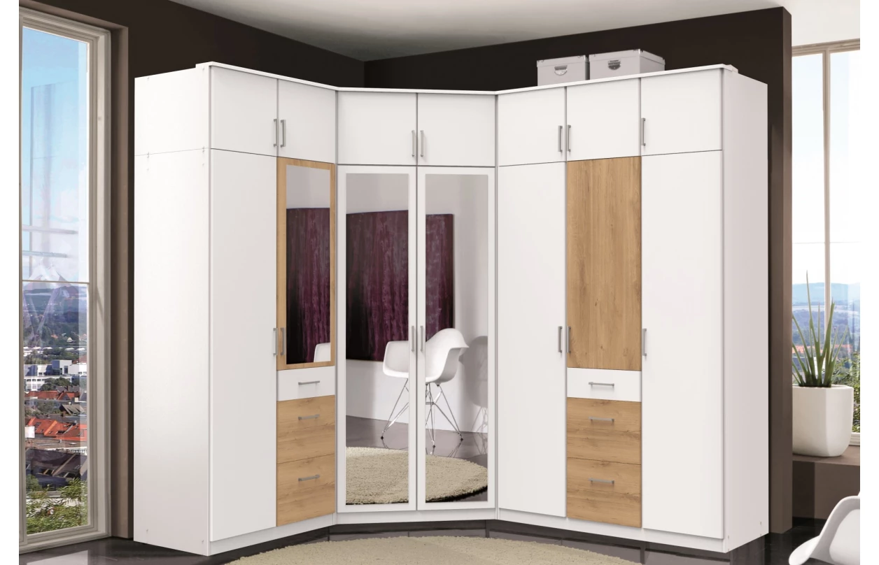 Skriňový nadstavec Click, 135 cm, biely 7