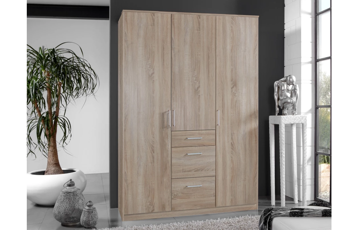 Skriňový nadstavec Click, 135 cm, biely 10