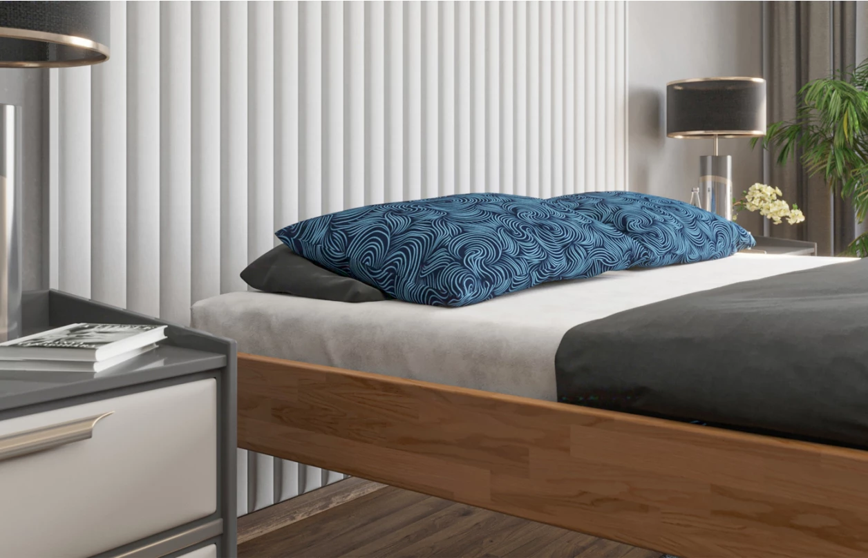 Posteľ Tema Futon 180x200 cm, prírodný buk 7