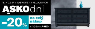Asko dni sú tu! Všetko so zľavou 20 % navyše