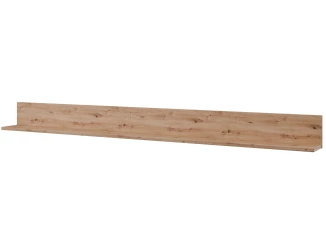 Polica na stenu Asko Living, 180 cm, dub artisan