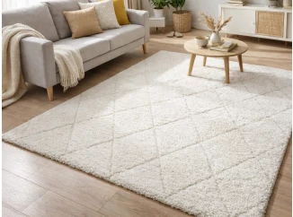 Koberec Ideal Shaggy 120x170 cm, diamant krémový
