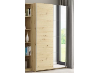 Šatníková skriňa Carlos 125 cm, dub artisan