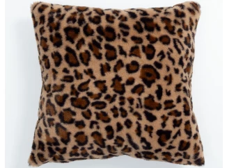 Dekoračný vankúš Fashion Leopard 45x45 cm, hnedý