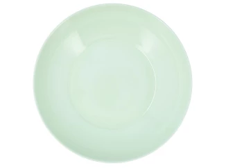 Hlboký tanier Apy 20 cm, zelené opálové sklo