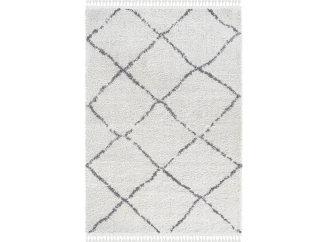 Koberec Boho 120x170 cm, biely