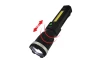 Dobíjacie svietidlo LED Trixline 16 cm, čierna