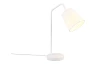 Stolná lampa Buddy, biela
