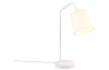 Stolná lampa Buddy, biela