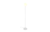 Stojacia lampa Glenn, biela