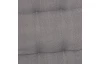 Záhradný polster Luxor 50x118 cm, antracitový