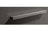 Vysoká kúpeľňová skrinka Vista 34 cm, dub viking/čierna
