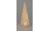 Vianočná dekorácia LED stromček, 17 cm