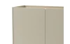 Komoda so zásuvkami Lucky, 150 cm, eukalyptovo zelená/baltský dub