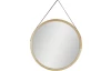 Závesné zrkadlo Tiara 55 cm, drevo