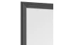 Závesné zrkadlo na dvere Bea 30x120 cm, čierne