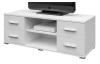 TV stolík Oskar TV, biely, 120 cm