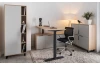 Zostava 2 skriniek k písaciemu stolu Home Office,dub sonoma/svetlosivá