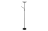 Stojacia lampa LED Specter, čierna