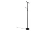 Stojacia lampa LED Specter, čierna
