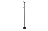 Stojacia lampa LED Specter, čierna