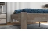Posteľ Tema Futon 180x200 cm, šedý buk