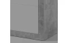 Komoda Stone 147 cm, betón/biela