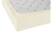 Napínacie prestieradlo Jersey Castell 90x200 cm, krémové