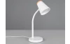 Stolová LED lampa Pongo, biela