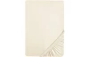 Napínacie prestieradlo Jersey Castell 180x200 cm, krémové