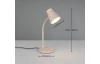 Stolová LED lampa Pongo, béžová