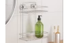 Kúpeľňová polička Reflex Luxy 2, chrometherm