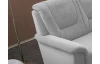 Sedacia súprava Relaxness, tvar U, svetlo šedá látka, bez funkcií