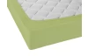Napínacie prestieradlo Jersey Castell 140x200 cm, zelené
