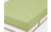Napínacie prestieradlo Jersey Castell 140x200 cm, zelené