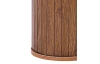Okrúhly odkladací stolík Seline, 40 cm, dub