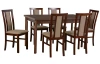 Obdĺžnikový  jedálenský stôl Molena 140x80 cm, orech