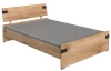 Postel Liverpool 90x200 cm, dub