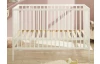 Detská baby postieľka Celia 60x120 cm, biela