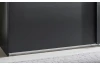 Šatníková skriňa Easy Plus, šírka 225 cm/extra výška 236 cm, grafit/sklo