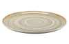 Plytký tanier Caoba 27,5 cm, pieskový