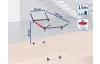 Rozkladací sušiak na bielizeň Pegasus 150 Solid Slim