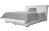 Posteľ boxspring Agnes 180x200 cm, krémová látka