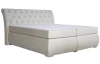 Posteľ boxspring Agnes 180x200 cm, krémová látka