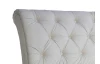 Posteľ boxspring Agnes 180x200 cm, krémová látka