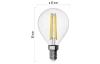 LED žiarovka Mini Globe, E14, 3,4 W, 470 lm