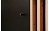 Komoda Monea 118 cm, čierna/dub artisan