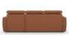 Rohová sedacia súprava Mistic, terracota látka