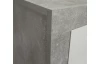 Zásuvková komoda Stone, betón/biela
